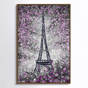 signwin Framed Canvas Wall Art Paris Eiffel Tower...