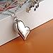 ZARABE Cremation Jewelry Dad Forever in My Heart Memorial Ash Urn Necklace (Dad)