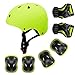 YUFU Kids Helmet 3-13 Years Boys Girls Adjustable Sports Protective Gear Set from Toddler to Youth Helmet Knee Elbow Wrist Pads Cycling Roller Scooter Bicycle Bike Skateboard Accessories Protector