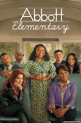 Trends International Abbott Elementary - Bus One Sheet Wall Poster, 19L x 13W,…