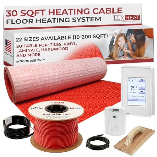 LuxHeat Electric Radiant Floor Heating System