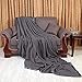Utopia Bedding Fleece Blanket Twin Size Grey Soft Cozy Sateen Bed Blanket Microfiber