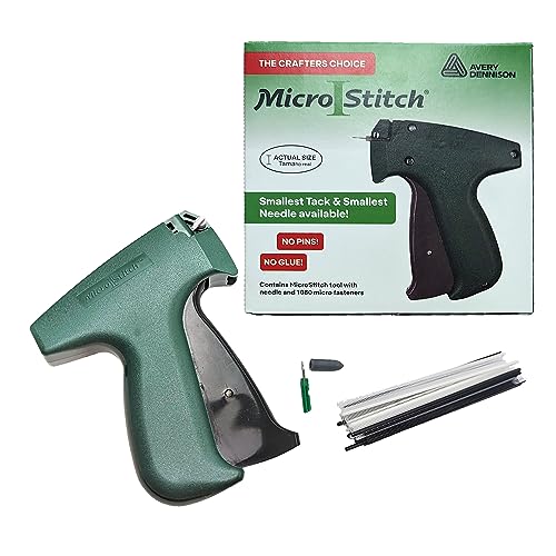 MicroStitch Tagging Gun Kit Includes 1 Needle, 600 White Fasteners