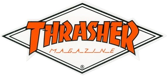 Amazon Thrasher Sticker スラッシャー ステッカーdiamond Logo 324 白 トレーナー パーカー 通販