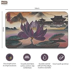 Paramint Light Lotus - MTG Playmat - Compatible for