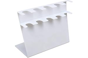 YsXoWiui Pipette Stand, Pipette Holder, Bench Storage Organizer, Non-Slip, Stable, Space Saving, for Micropipettes, for, Styl