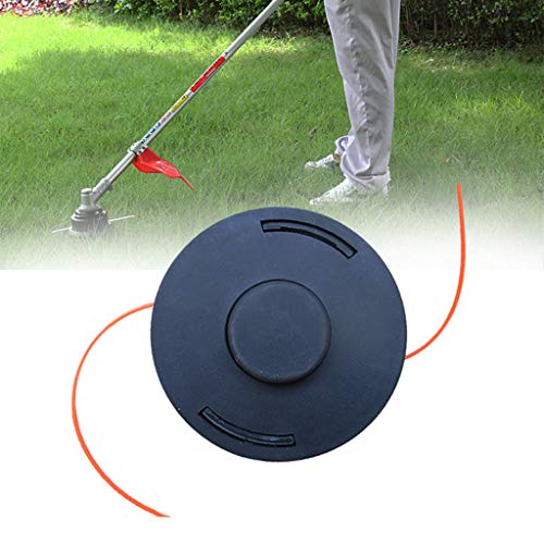 Jeeke Universal Plastic Grass Trimmer Garden Strimmer Lawn Mower Fitting Gardenm for Making A Low Grass (Black)