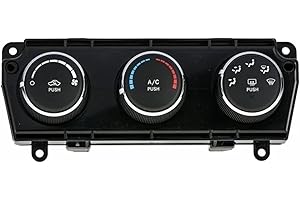 Compatible For Jeep Wrangler 2011-2013 A/C Heater Climate Control Unit With Rear Window Defrost Function 55111168AI