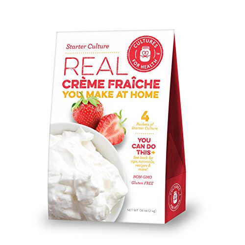 Crème Fraîche Starter Culture Cultures for Health Delicious, creamy