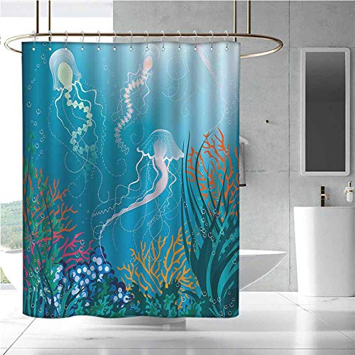Teal Shower Curtains For Bathroom Sets Aquarium Artistic