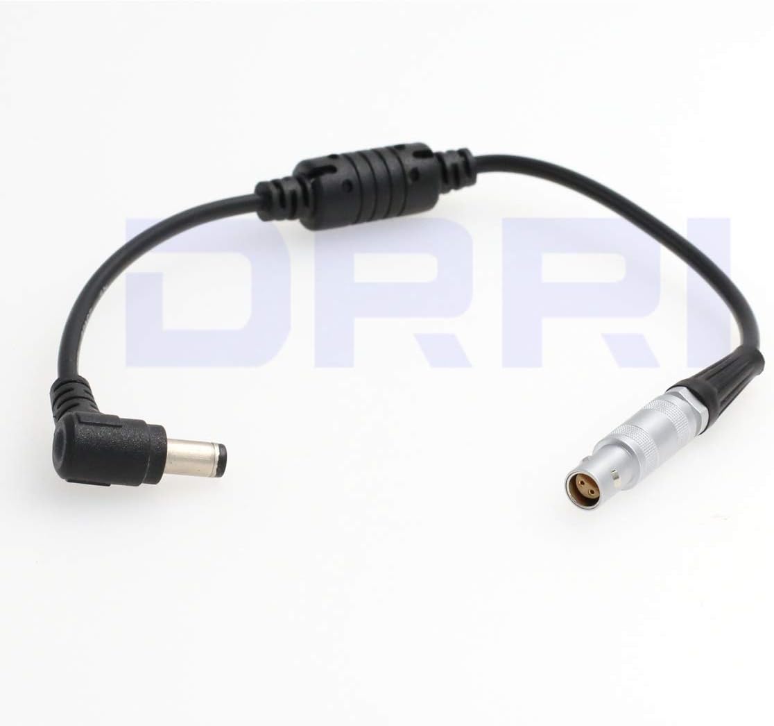 DRRI 12V FFA 0S 4pin to 2.5mm DC External Cable for Z CAM E2 Camera