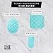 DII Basic Terry Collection Quilted 100% Cotton, Potholder, French Blue, 3 Piece