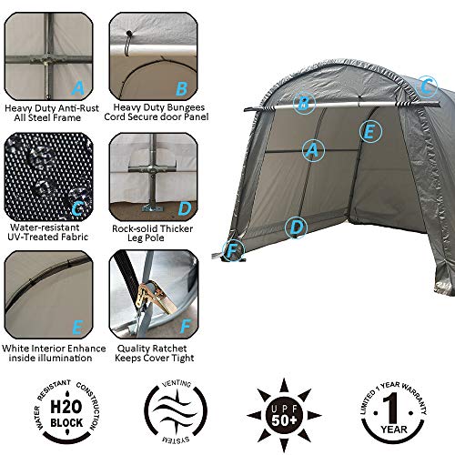 The 5 Best Portable Garages February 2020 Portable Garage Reviews