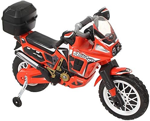 Injusa Motorbike Honda Africa Twin 6v Recommended For Children 3 Years Old With Stabilizers Wheels And Rear Suitcase Buy Online At Best Price In Ksa Souq Is Now Amazon Sa