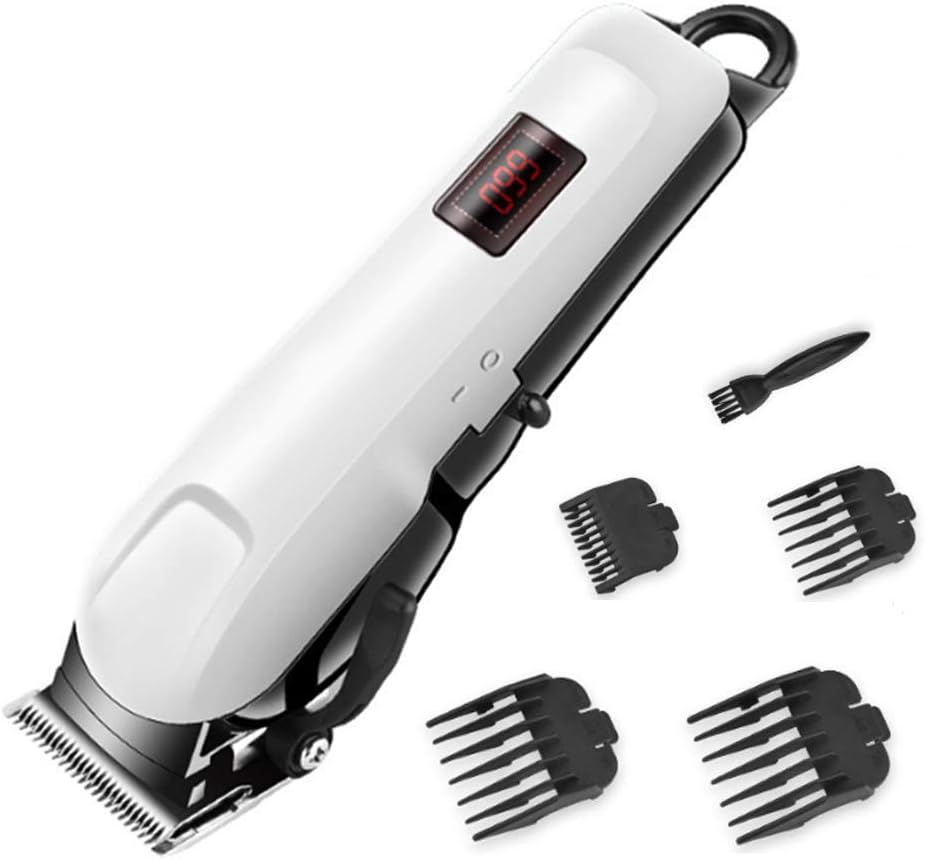 Hair Clipper Set,Low Noise Carbon Steel Head Led Screen Display