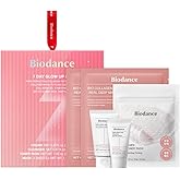 BIODANCE 7 Day Glow Up Kit: Collagen Gift Set for Glass-Skin, Korean Skin Care with Mask to Foam Cleanser, Toner Pads, Moisturizer, Gel Masks, Valentines Day Gifts for Her, Skin Care Set