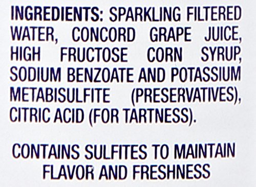 WELCH’S SPARKLING, RED GRAPE, 750 ML BOTTLE