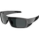 QALLY Sports Sunglasses-Men Polarized Mens-Sunglasses: Wrap Around Sun Glasses for Cycling Fishing with UV400 Protection