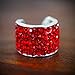 UltraScope Crystal Stethoscope Charm - Cherry Red