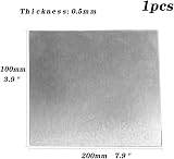 MHUI AZ31B Magnesium Alloy Sheet Plate Flat 0.5mm x 100mm x 200mm for Anodes view 2