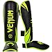 Venum Challenger Standup Shinguards, Large, Black/Neo Yellow