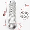 Pellet-Smoker-Tube-12-Perforated-Stainless-Steel-BBQ-Smoke-Generator-Add-Smoke-Flavor-to-All-Grilled-Foods-Easily-and-Safely