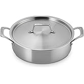 Le Creuset Essential Stainless Steel Rondeau Pan, 4.5 Qt.