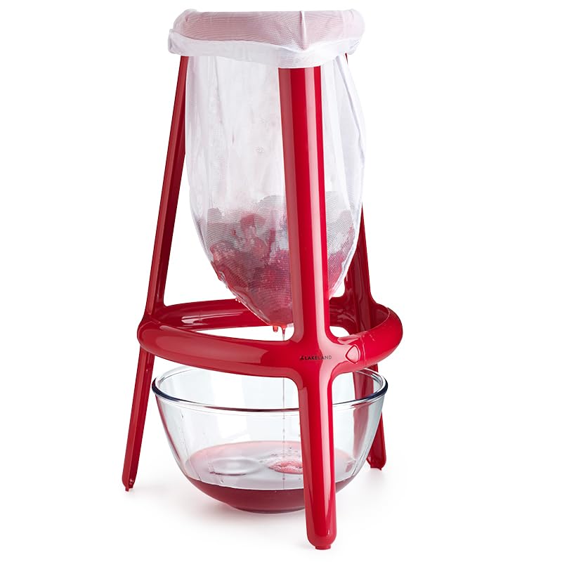 lakeland Jelly & Jam Strainer Stand & Muslin Bag
