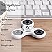 Open Up To Love Fidget Spinner Toy Stress Reducer Amazing Fast Tri-Spinner Fidget Spinner EDC Focus Toy Ultra Durable Non-3D printed (White)