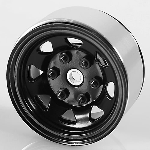 RC4WD Z-W0036 Stamped Steel 1.55 Stock Black Beadlock Wheel
