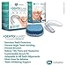Mouth Guard - Teeth Grinding, Dentist-Approved Teeth Protectors, Offers Relief From Bruxism, TMJ & Teeth Clenching. Promotes Jaw Joint Relaxation, Custom Fit BPA-Free – 4 Pack
