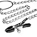 Metal Chain Breast Nipple Clips Teasers Clitorial Labia Clamps Pasties Adult Toy for Woman and Couples Whips and Chains for Sex Nipplesuckers Erotic Tool BDSM Lesbian Safe Fetish Bondage Set