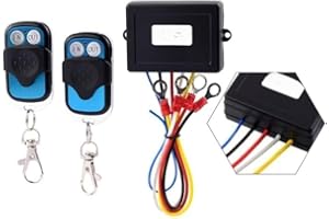 Wireless Winch Remote Control Kit 1224V For SUV, Waterproof And, Compatible With Various Winches Like Superwinch And Gorilla,