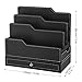 EasyAcc Double-Deck Multi-Device Charging Organization Station for Anker 6-Port Photive 5-Port USB Charger Docks Stand Smart Phones and iPad Tablets iPhone X/ 8/ Samsung S8/ S8 Plus Stands Black