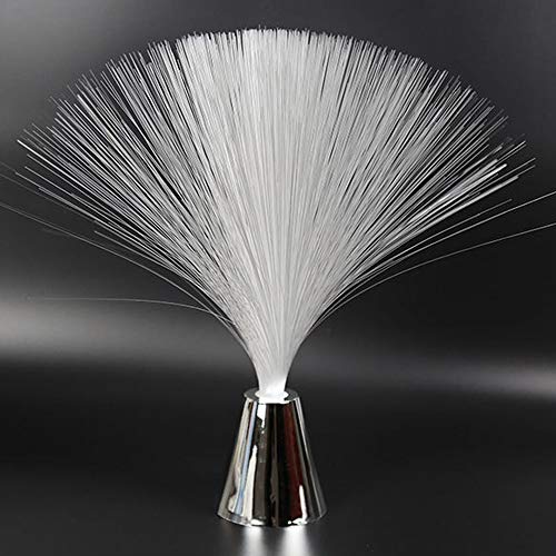 LED Multicolor Changing Fiber light Colourful Changing Fibre Optic Fountain Party Light Nightlight Lamp Calming Lamp Christmas Gift