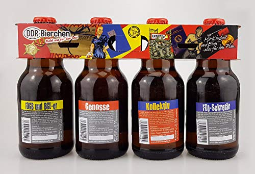DDR Bier im witzigen Ostalgie 4er Träger Teil 2 – Bild 3