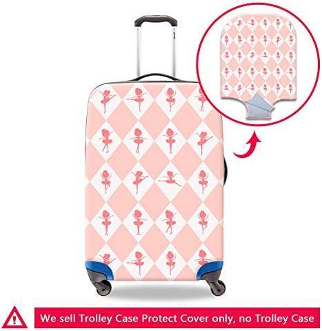 Creativebags Vacation Travel Suitcase Luggage Spandex Protective Cover 18-30 Inch
