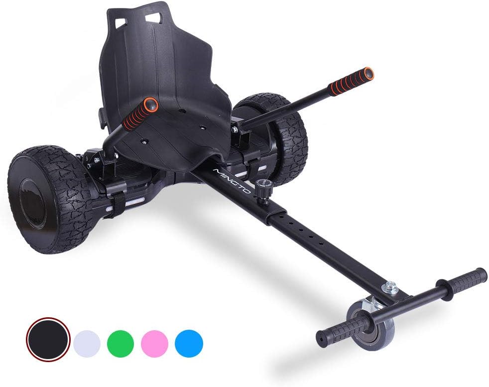 mingto Go Kart,Hoverboard Accessories,Hoverboard Seat Attachment-Adjustable for All Ages.Fits All Hoverboards.(Hoverboard Not Included)