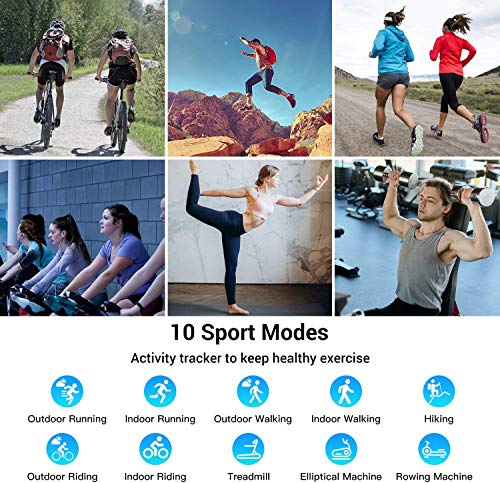 Smart Watch (Answer/Make Call), Smartwatch Fitness Tracker for Android and iOS Phones with Heart Rate Sleep Tracking, 28 Sport Modes, Blood Oxygen, Fitness Watch for Women Men