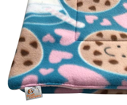 Guinea Pig Fleece Cage Liner for Midwest Habitat | Guinea Pig Bedding | Guinea Pig Fleece | Cookies and Milk - Thumbnail 6