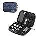 Hynes Eagle Travel Universal Cable Organizer Electronics Accessories Cases for Various USB Phone Charger and Cable Roses