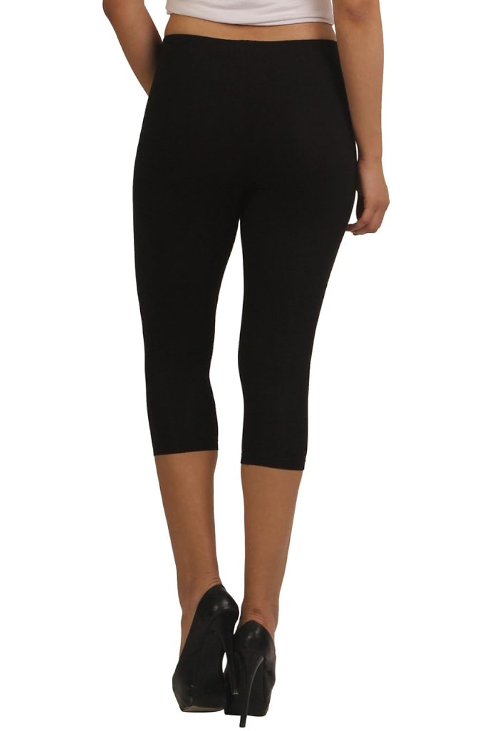 frenchtrendz women cotton spandex capri