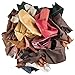 Leather Scraps Upholstery Leather (2.5 LB) & 1 