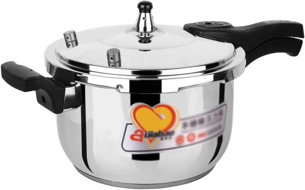 Stainless Steel Pressure Cooker Pressure Cooker Household Gas Induction Cooker Universal 20/22/24/26cm (Size : 8L)
