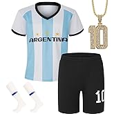 FANLINPT Boy's Soccer Jerseys for Kids Outdoors Football Team Training Uniform Kit Boys Girls Youth Child Sport Fan Jersey
