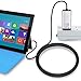 YGJ Microsoft Surface Charger for Surface Go, Surface Pro 3/4/5/6, Surface Book 1/2, Surface Laptop 1/2, 65W 15V 4A Power Supply with 6.56Ft Cord