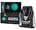 Spiky + Smooth Massage Ball Set (2) | Acupressure Provides Myofascial Release for Plantar Fasciitis | Deep Tissue Massaging Balls Relieve Trigger Point Tension in Back, Feet, Neck by Tunods Fitness