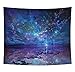 Heycell Psychedelic Star Tapestry Wall Hanging Universe Galaxy Sky Tablecloth Landscape Wall Decor for Bedroom Living Room(78.7ʺ × 59.1ʺ, Star)