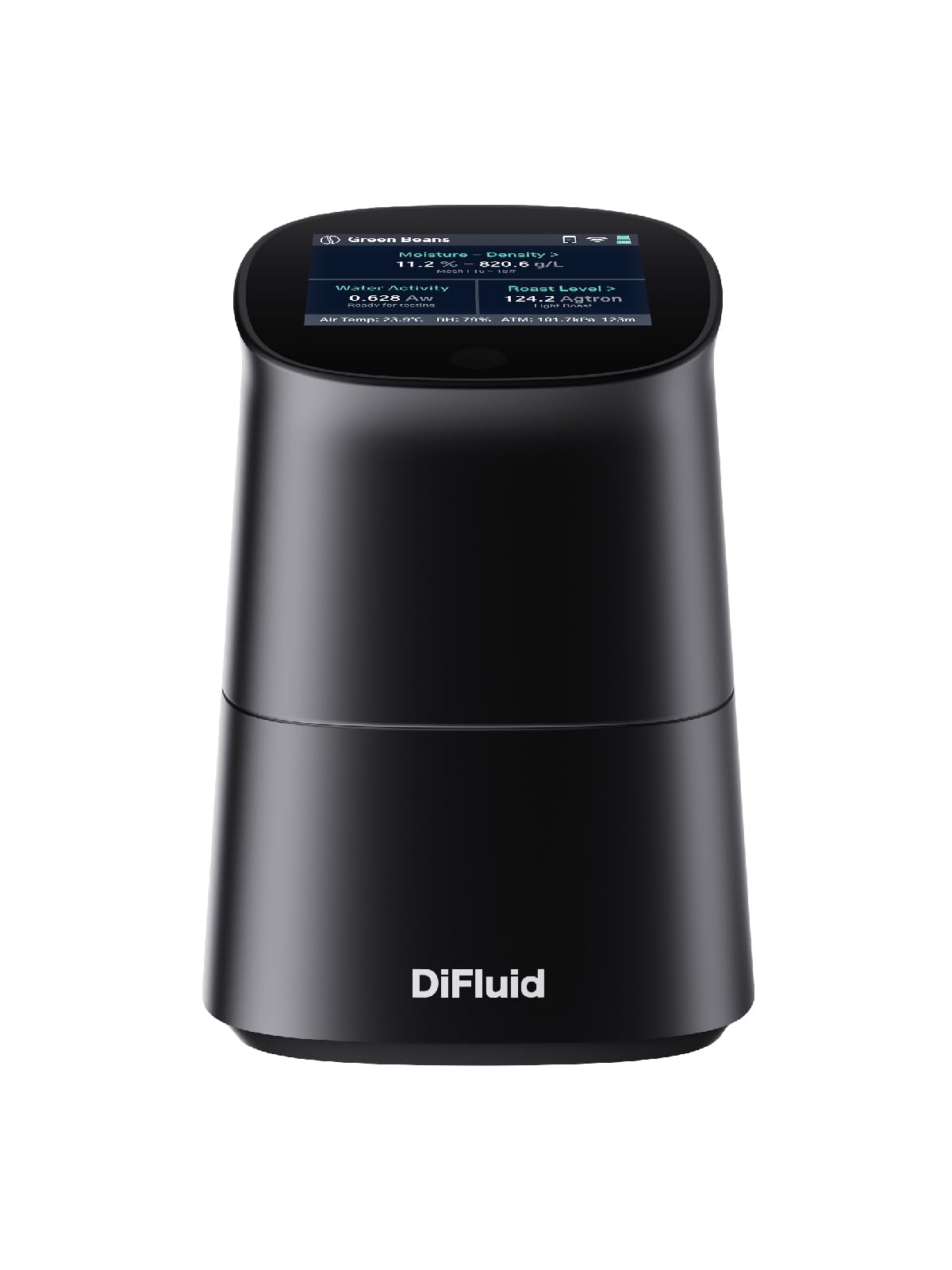 Photo 1 of DiFluid Omix Plus - Green Coffee & Roast Color Analyzer for Roast Degree, Water Activity, Moisture Content, Density, Mesh, Temperature & Humidity