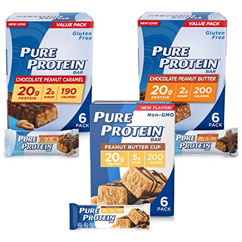 Pure Protein Bars, High Protein, Nutritious Snacks to Support Energy
